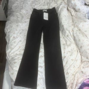 Zara ankle black jeans